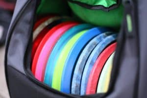 Disc Golf bag and discs