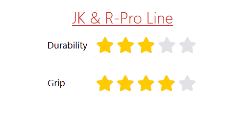JK and R-Pro Characteristics