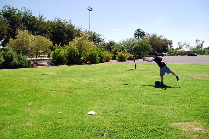 Las Vegas Disc Golf Putting